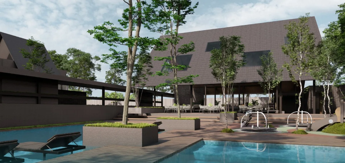 Clubhouse Ivora — Kolam Renang Resort